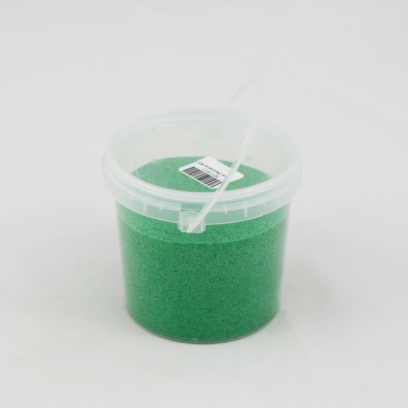 Areia Decorativa 800 gr Verde Escuro