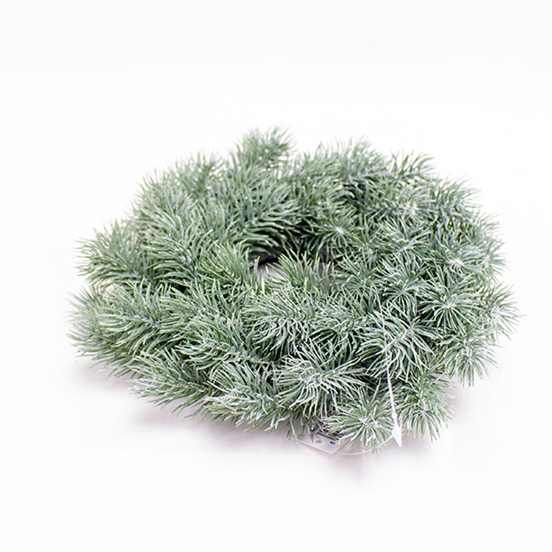 Coroa Mini de pinho C/Neve