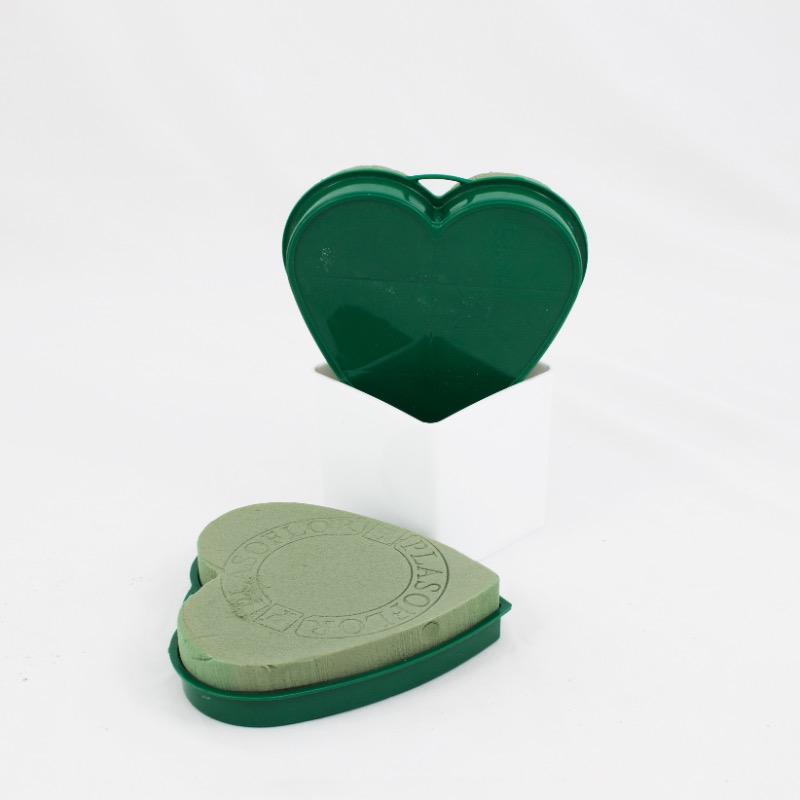 Coração esponja fechado 21 x 20cm ( 2 Un.)