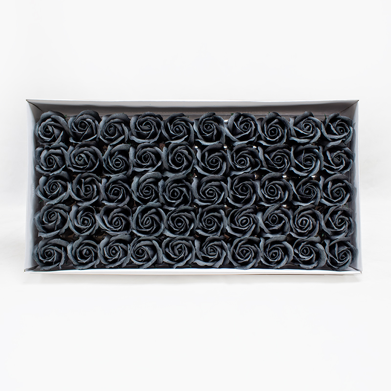 Rosa de sabão Pequena ( 50 Un. ) Preto