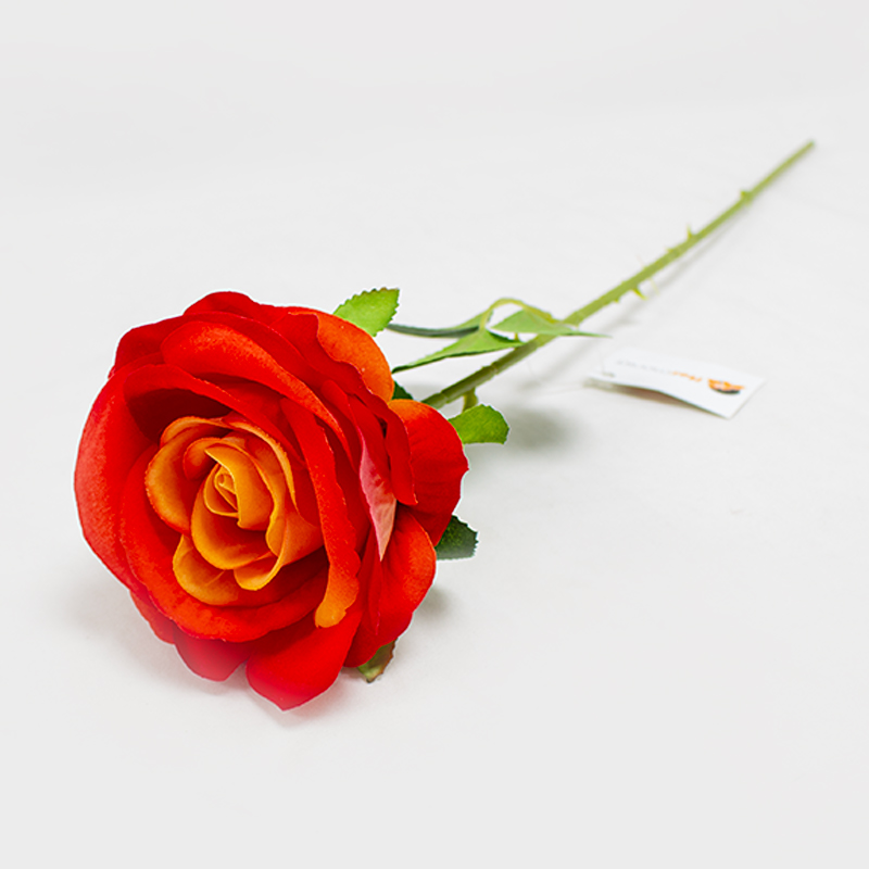 Rosa Art. 51cm - Laranja (Un)