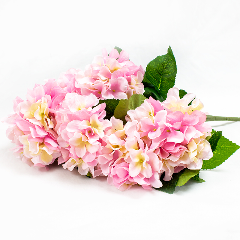 Molho de Hortênsias - Rosa 54cm