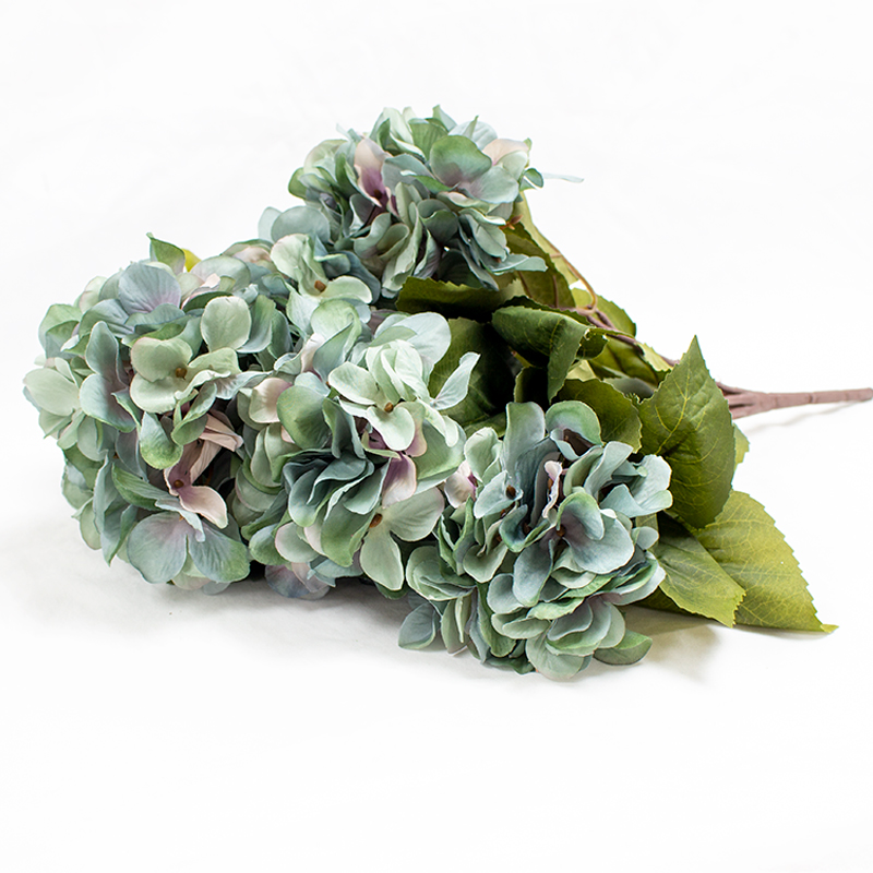 Molho de Hortênsias - Azul Vintage 54cm