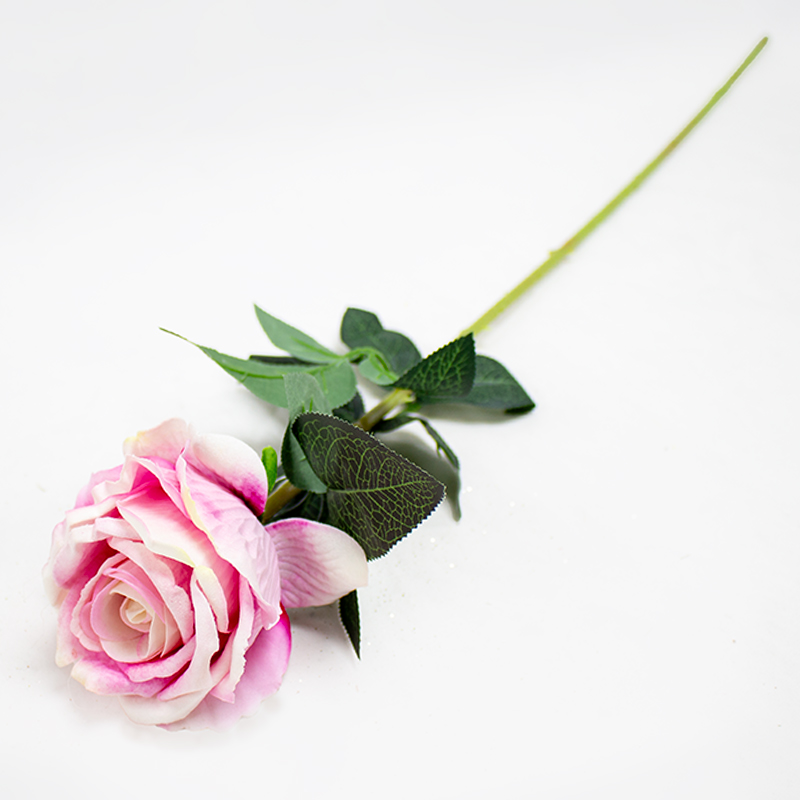 Rosa Art. Aveludada 74cm Rosa