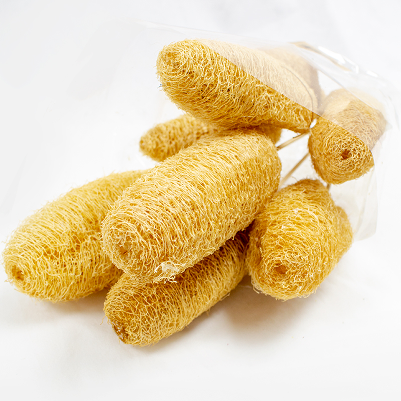 Luffa 40cm - 8 pcs Natural