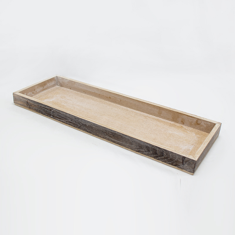 Base de Madeira -  Cinza