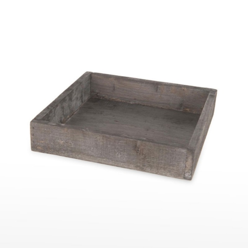 Base de Madeira 20x20x4  Natural