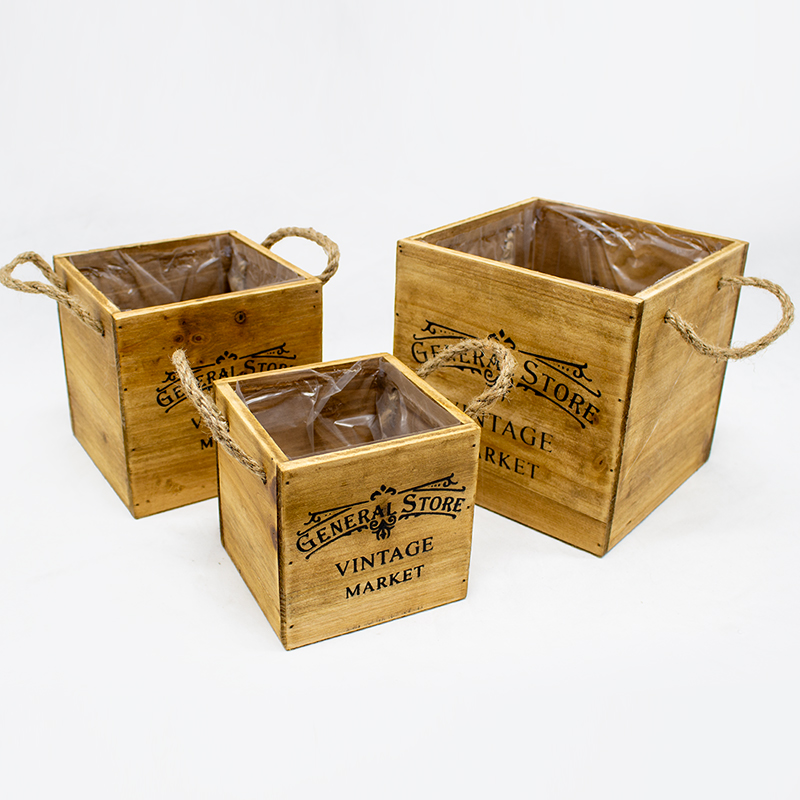 Base Mad. Quard. C/Asa 18/15/12cm (3Un)