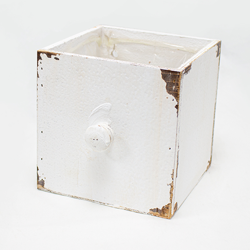 Gaveta Madeira 15cm Branca