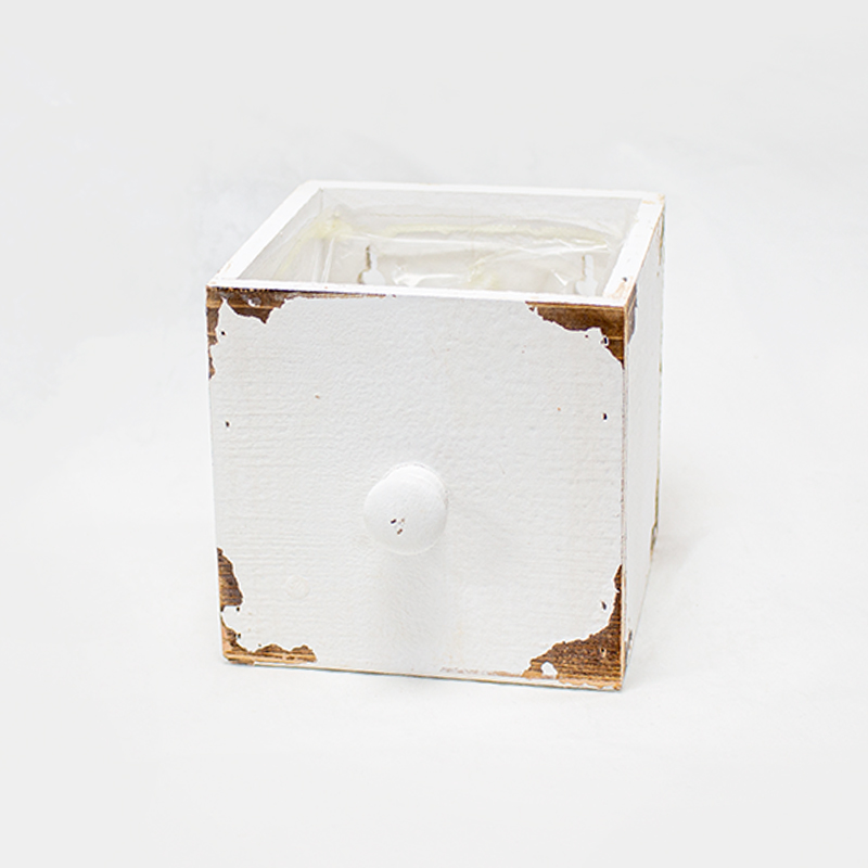 Gaveta Madeira 12cm Branca