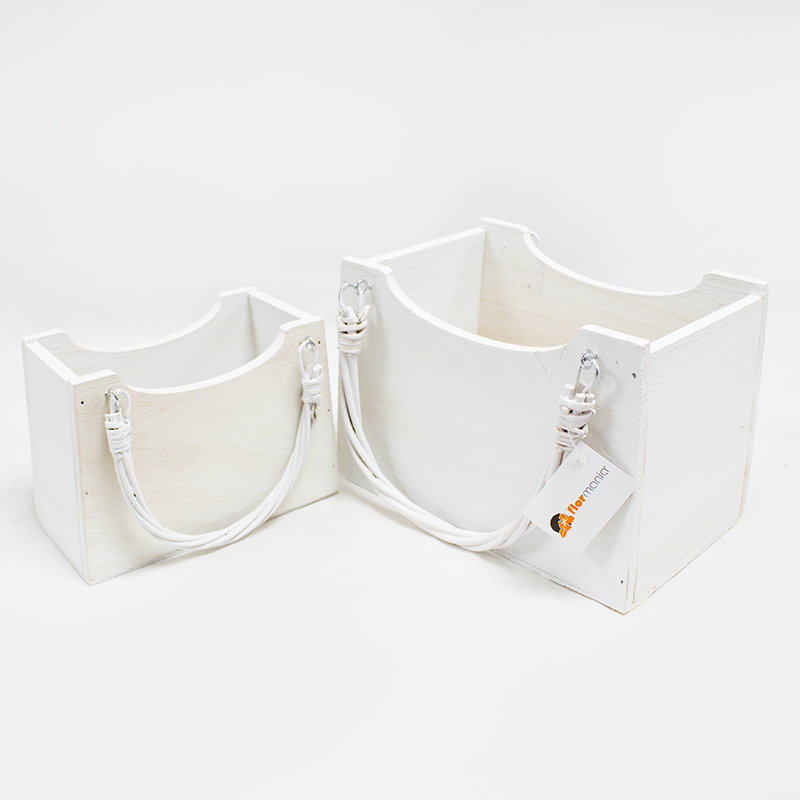 Mala Mad. Branca 20x13x14cm (2Un)