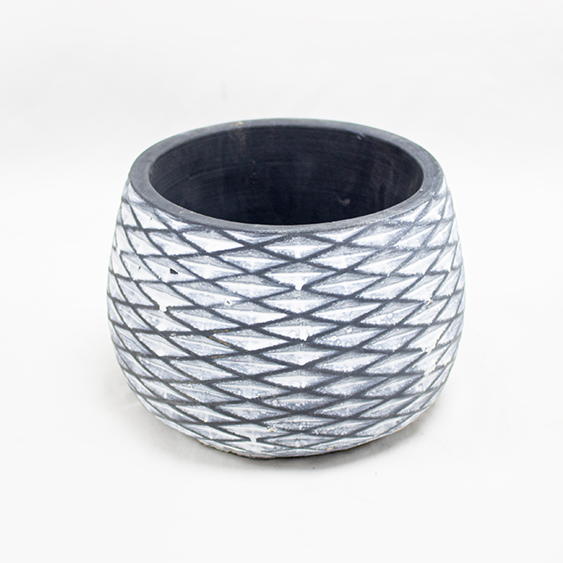 Base Cerâmica Rede 15.5 x 11cm Cinza