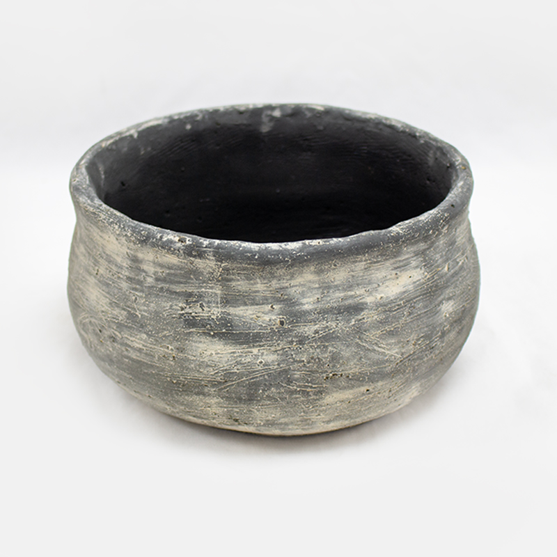 Base Cerâmica Grego 18 x11cm Preto