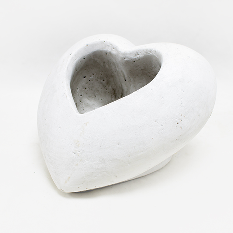 Base Cimento Coração 19x19.x12cm ( Un)
