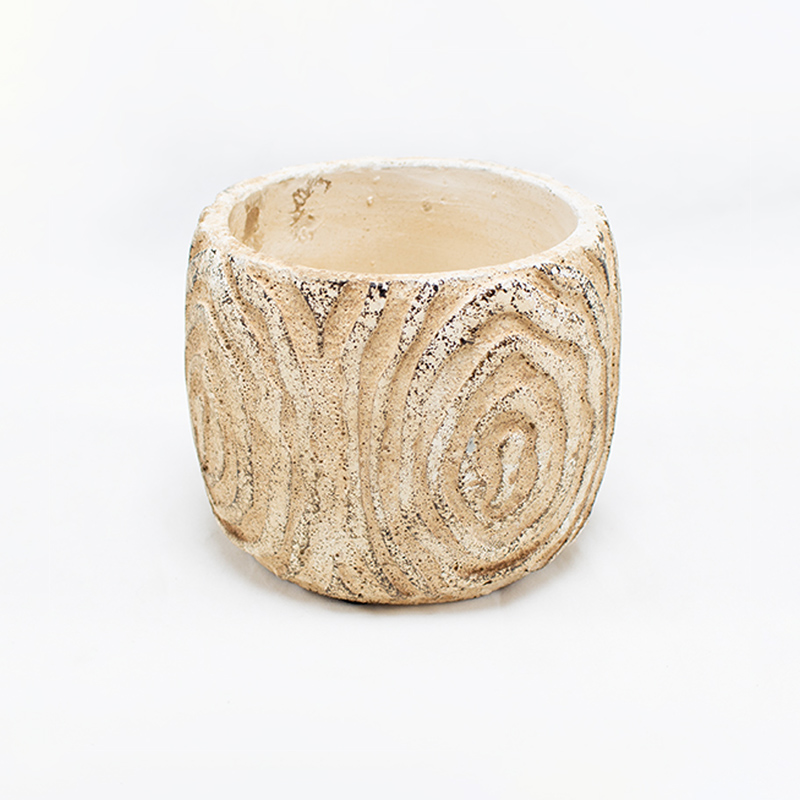 Base Cimento C/Relevo 13.5x11.5cm (Un) Creme