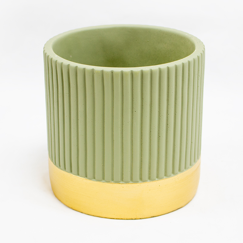 Base Cerâmica 14 x 13.5cm Verde