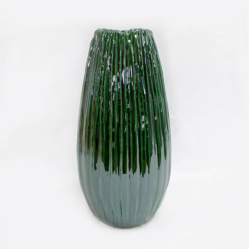 Jarra Cerâmica 34cm Verde