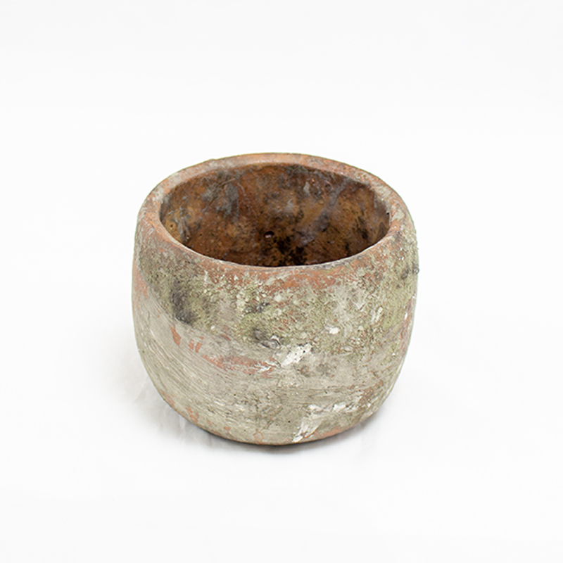 Vaso Cerâmica envelhecido 12cm