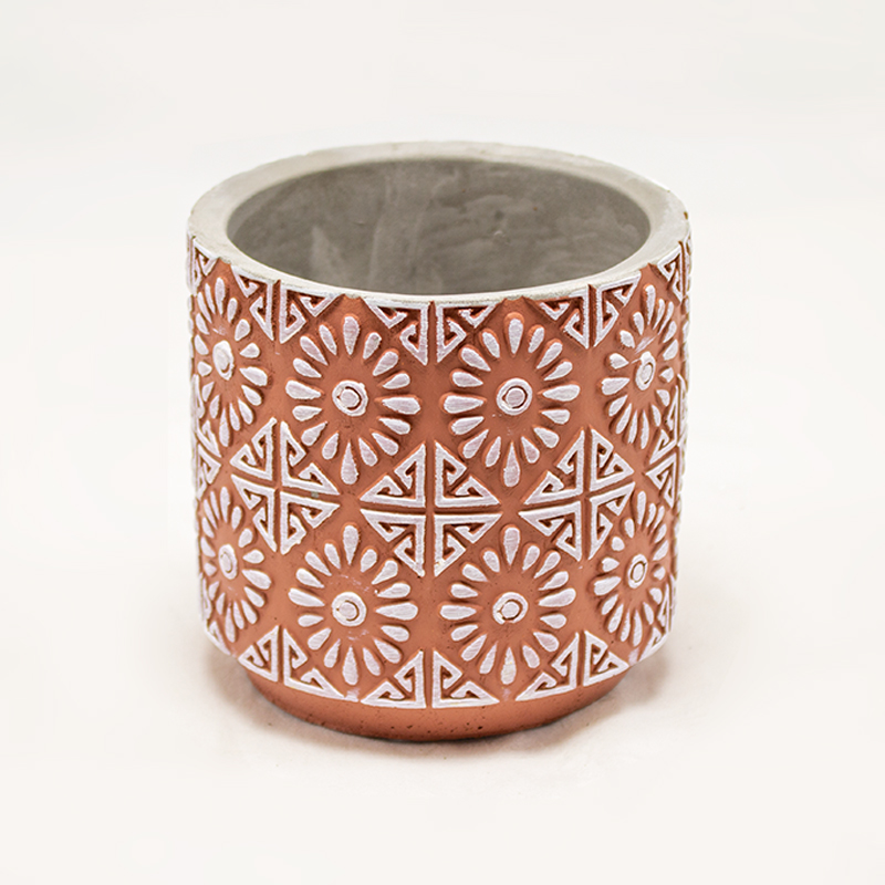 Vaso Cerâmica 10/10cm Terra cota