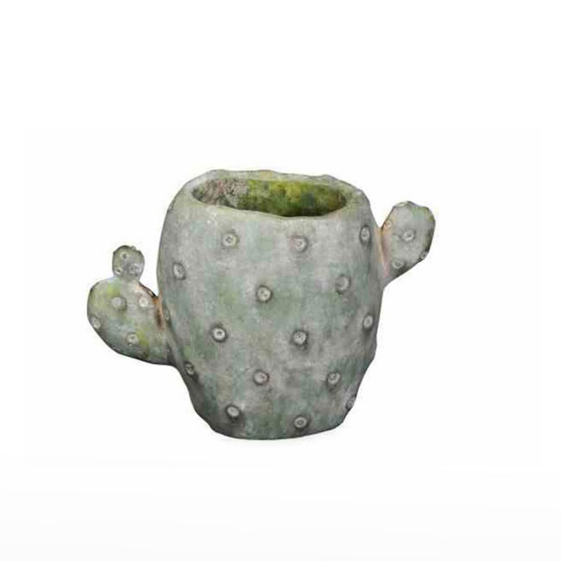 Vaso Cacto 25x11x19 Verde