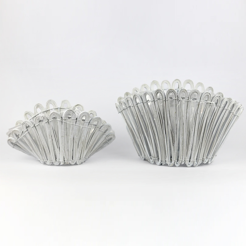 Conjunto Cesta Oval Branca 32x19x19cm (2 Un)