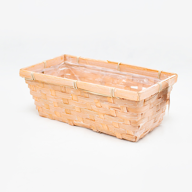 Cesto Rect. 25x12.5cm Laranja (Un)