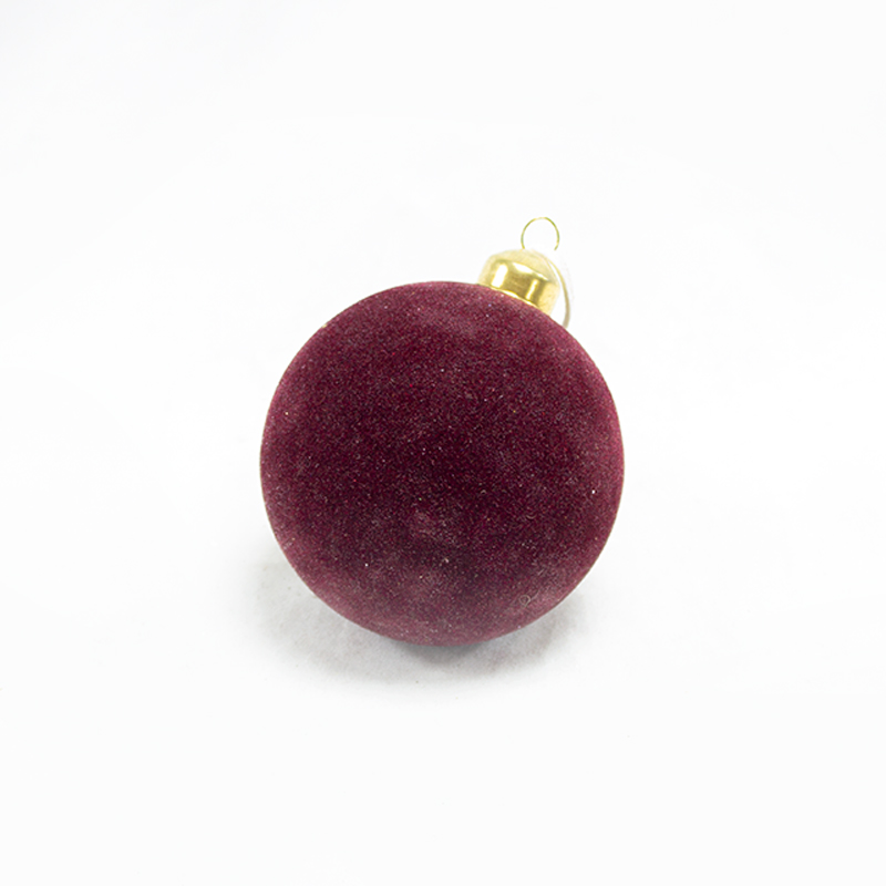 Bola de Natal 6cm Bordeaux