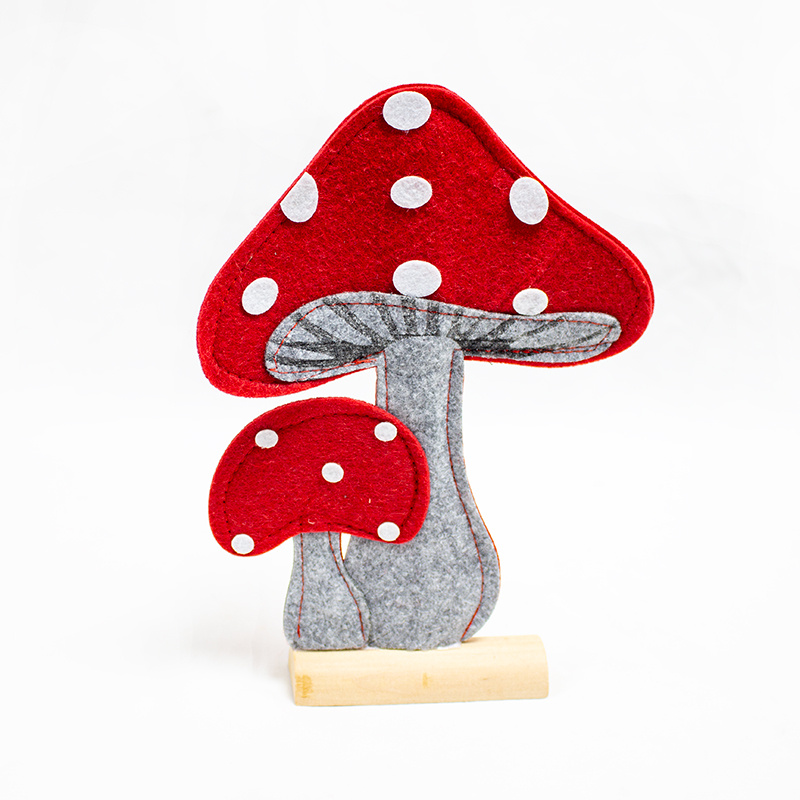 Cogumelo Duplo Feltro 23.5cm (Un)