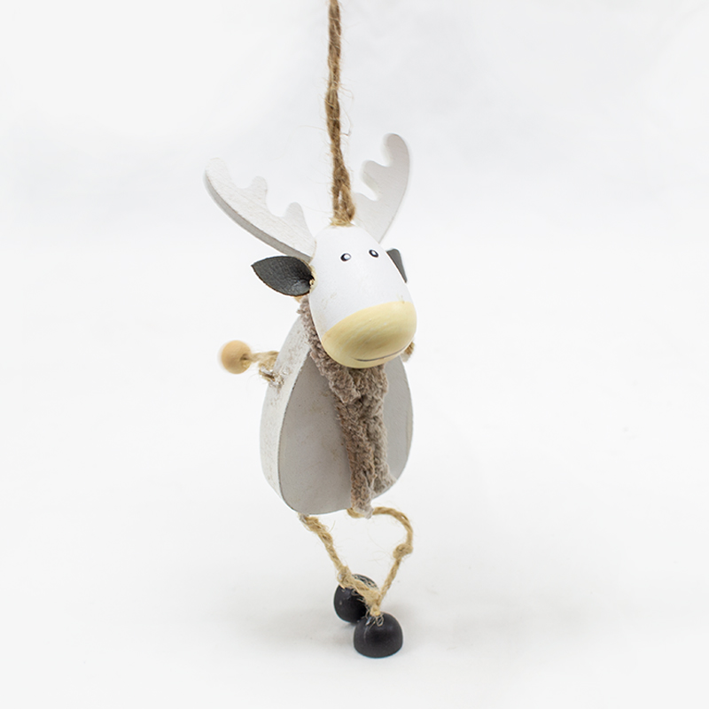 Pendente Rena 4 x 21cm Branco