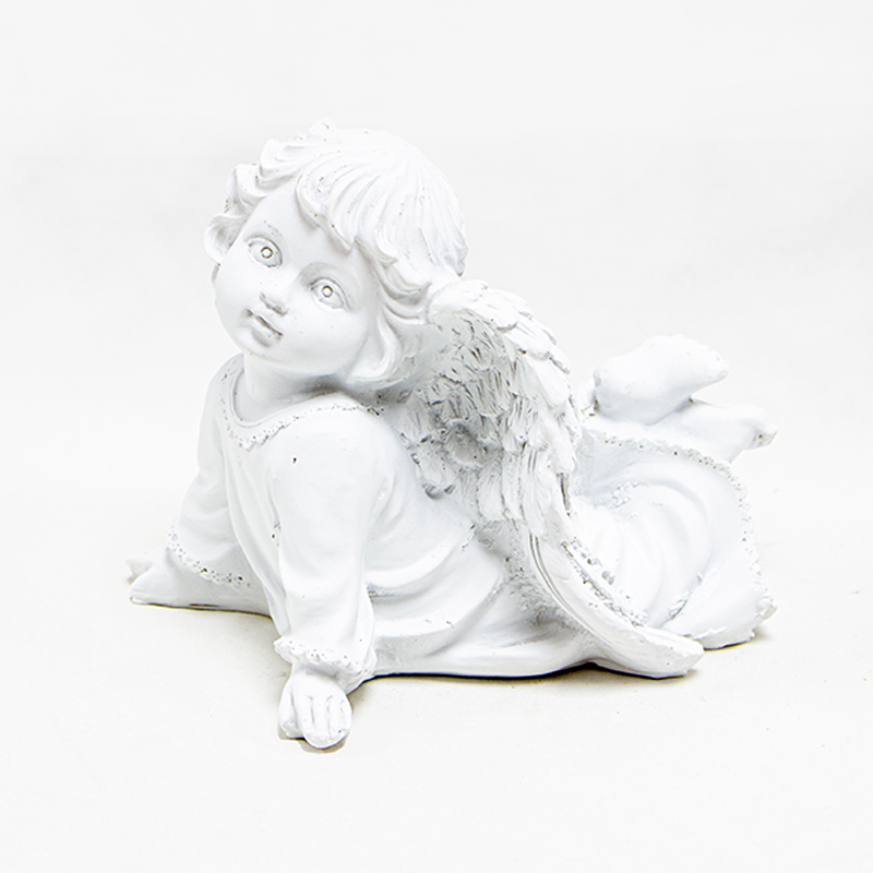 Anjo Deitado Branco MS-13892 (A)