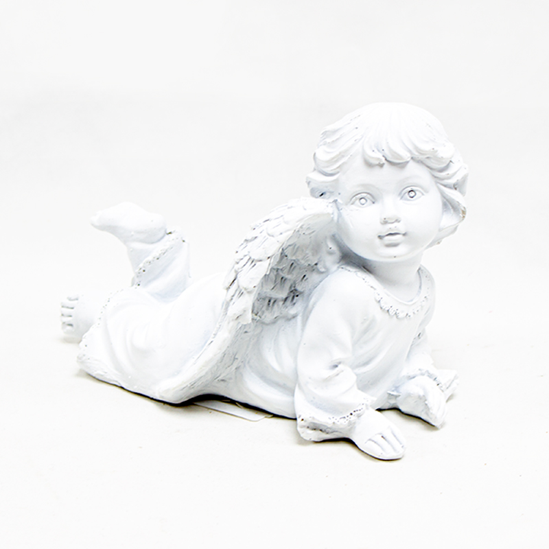 Anjo Deitado Branco MS-13892 (B)