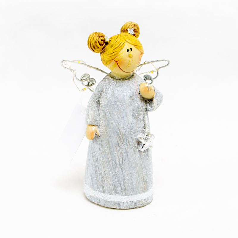 Anjo C/Asas LED 7.5 x 12cm (A)