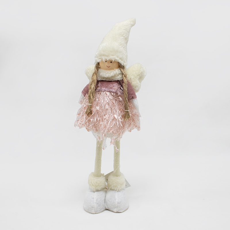 Anjo de Pé Rosa 33cm (Un)