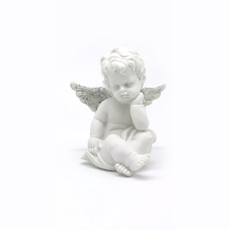 Anjo Sent. Branco 8cm (Un) A