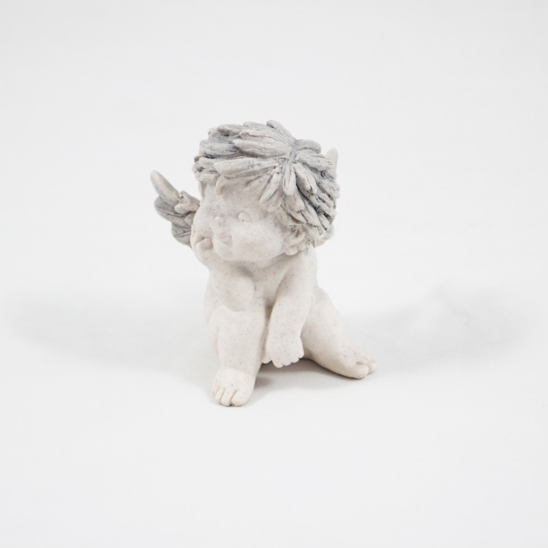 Igor Sentado Cinza 10cm (D)