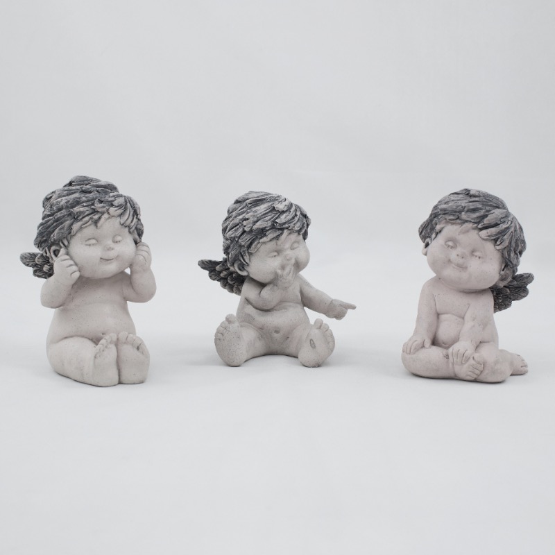 Igor Sentado Cinza 13cm (A)