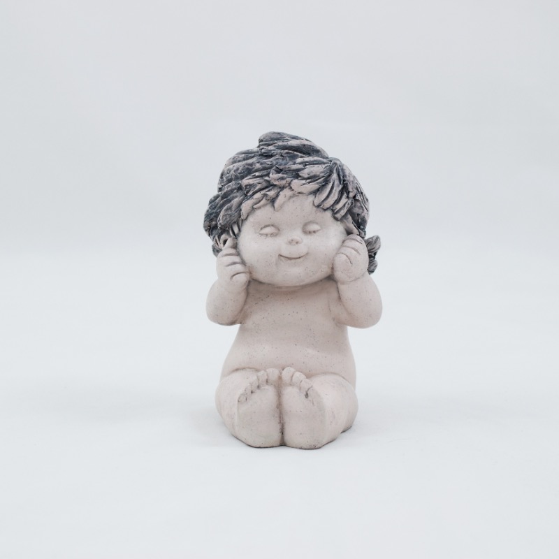 Igor Sentado Cinza 13cm (B)