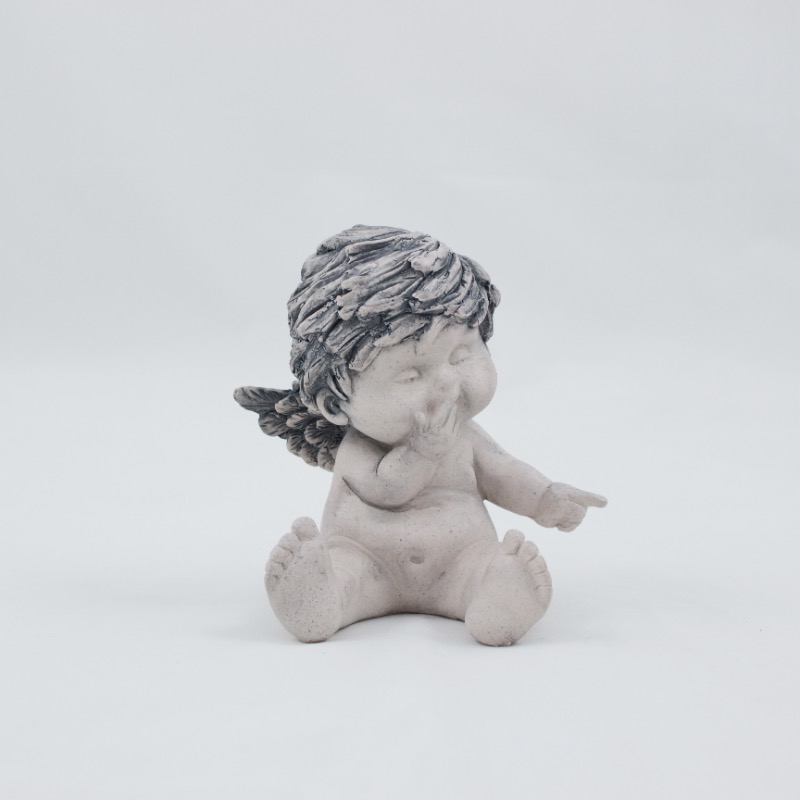 Igor Sentado Cinza 13cm (C)