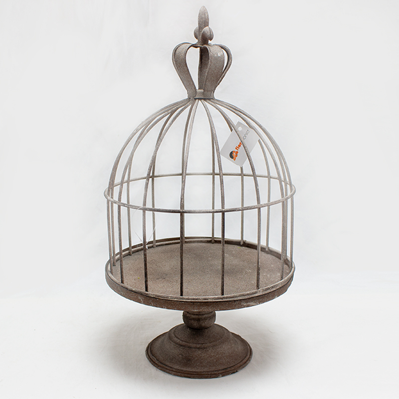 Gaiola Metálica C/Base 25 x 47cm Ferro