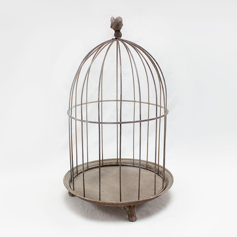 Gaiola Metálica C/Base 29 x 48cm Ferro