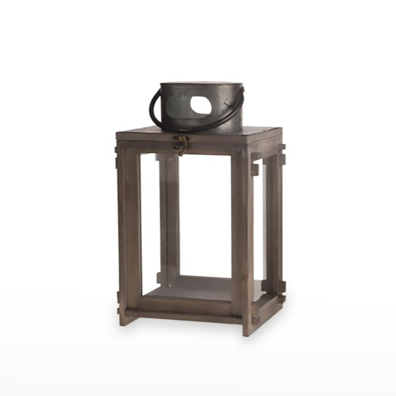 Lanternas de Madeira 2Un. 27*38* Natural