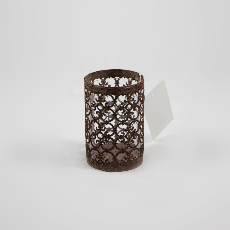 Lanterna Metal Ferrugem 12cm