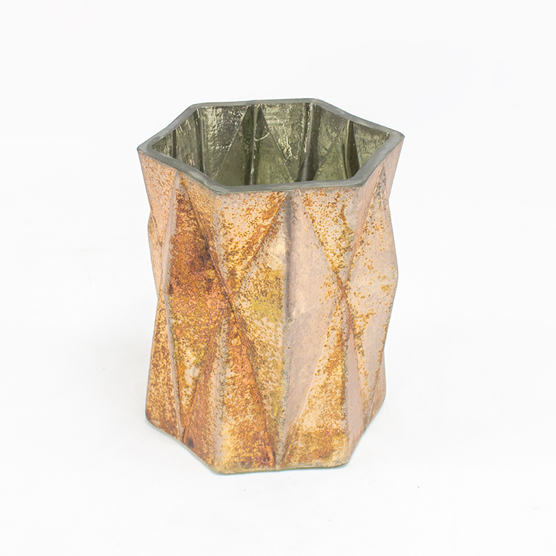 Base Vidro Cobre 10 x 13cm