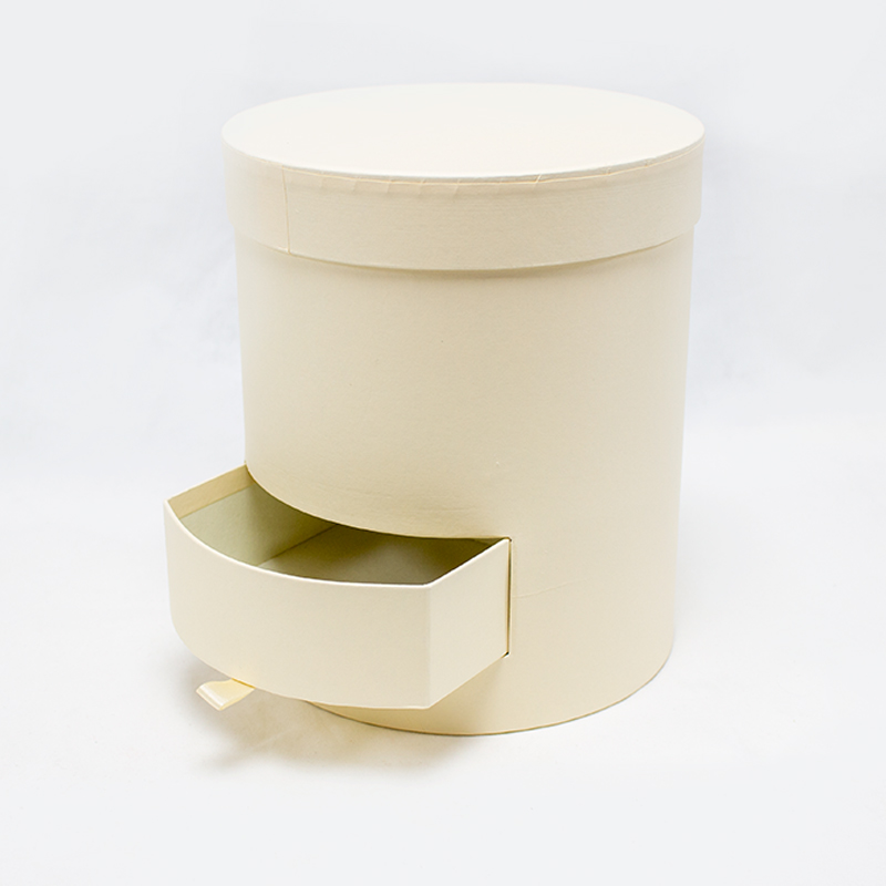 Flower Box C/ Gaveta 20cm Creme