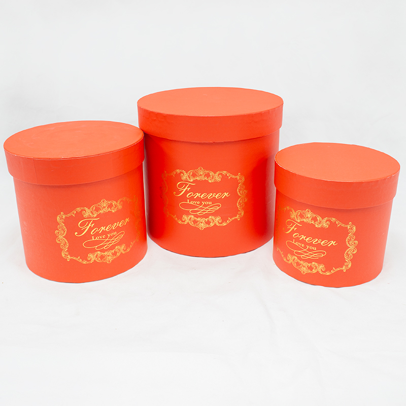 Flower Box Cil.17cm Forever Love You  (3 un.) Vermelho