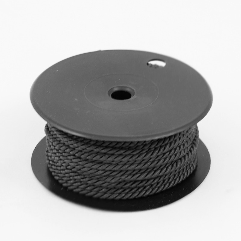Cordao Nº3  25mt Cinza Escuro