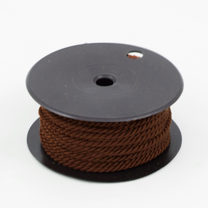 Cordao Nº3  25mt Castanho