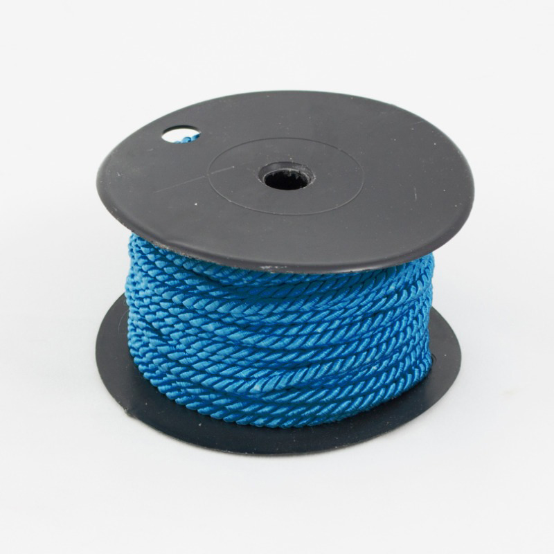 Cordao Nº3  25mt Azul Escuro