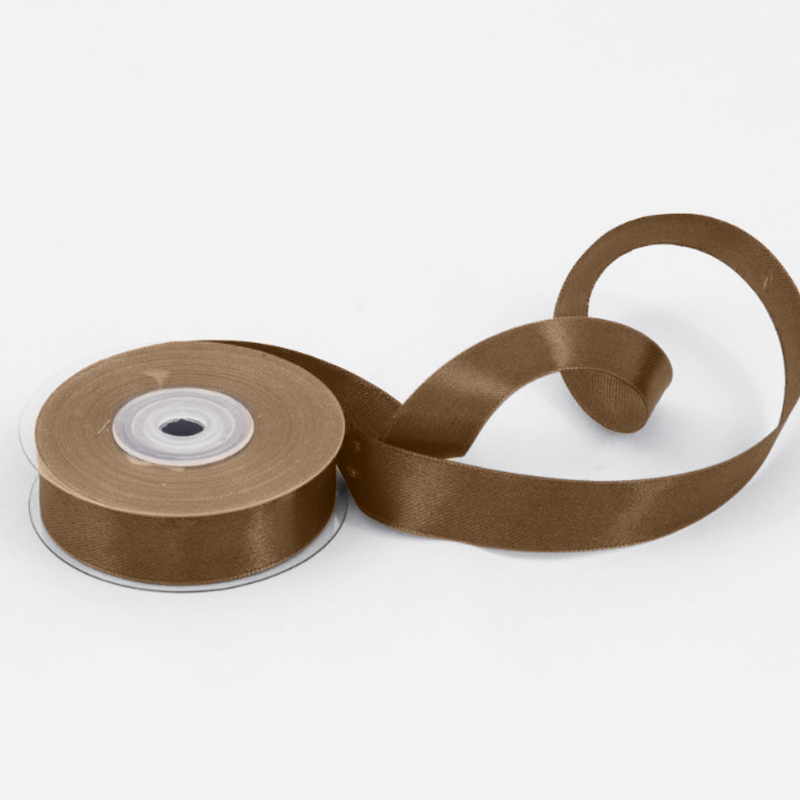 Fita Cetim 20mm x 18yds Castanho