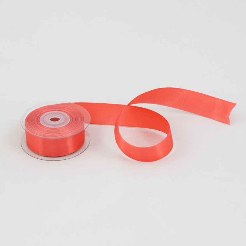 Fita Cetim 25mm x 18yds Coral